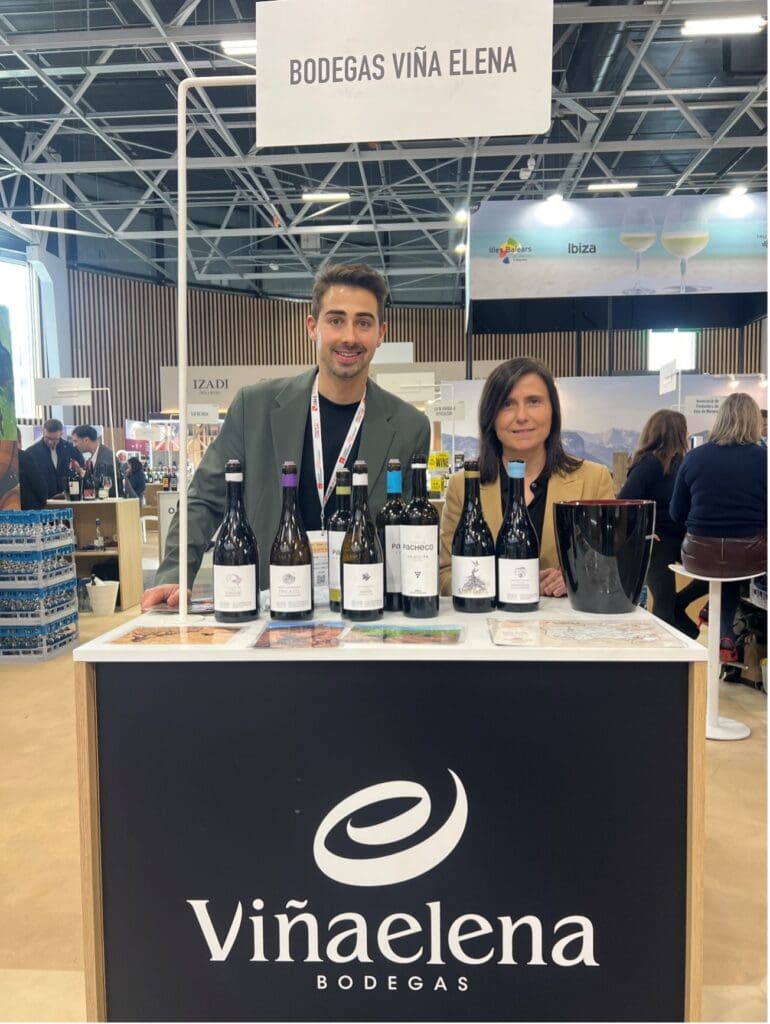 Elena and Fernando Pacheco at Wine Paris 2026